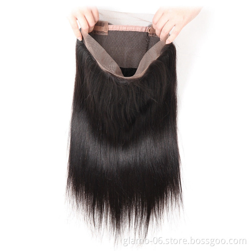 Cuticle Aligned Hair Raw Vietnamese Hair Bone Straight Lace Wig 10A Human Hair Bundles Glueless Full Hd Lace Wig Full Lace wigs